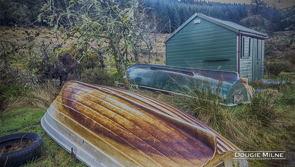 The Boat House, Lochan Allt a' Chip Dhuibh  - Copyright Dougie Milne Photography 2017