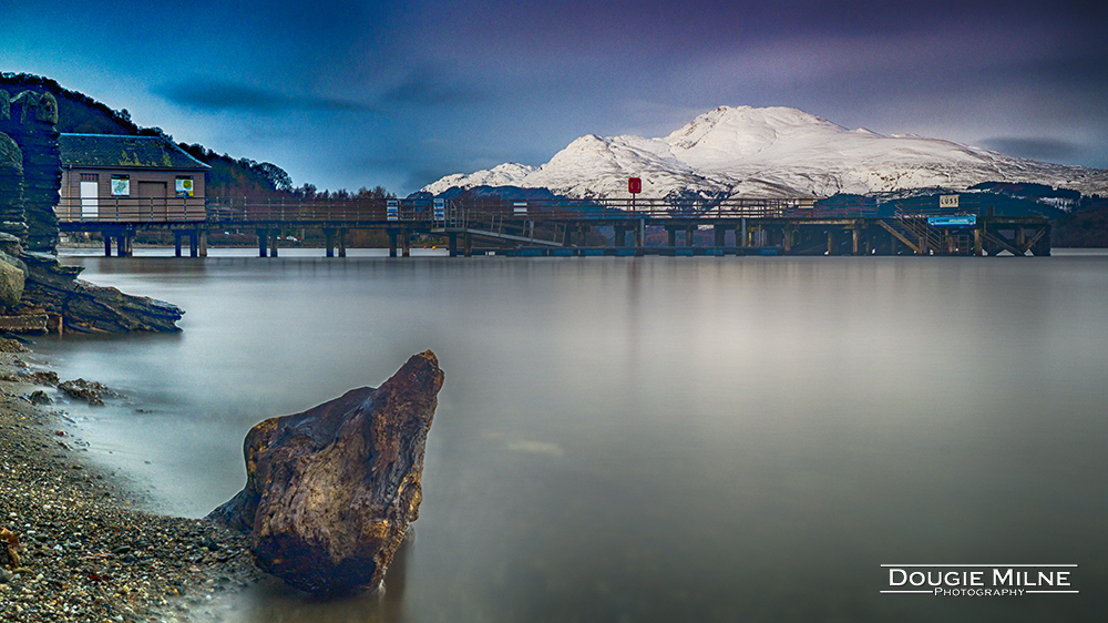Luss Pier, Loch Lomond  - Copyright Dougie Milne Photography 2017