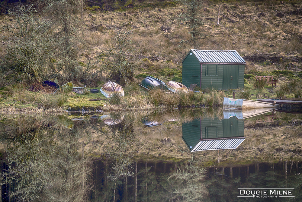 The Boathouse, Allt A' Chip Dhuibh Lochan  - Copyright Dougie Milne Photography 2017