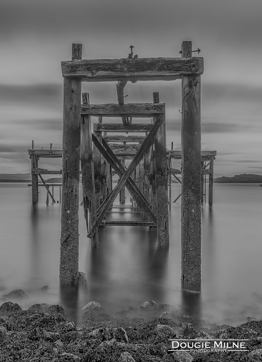 Hawkcraig Pier, Aberdour  - Copyright Dougie Milne Photography 2017