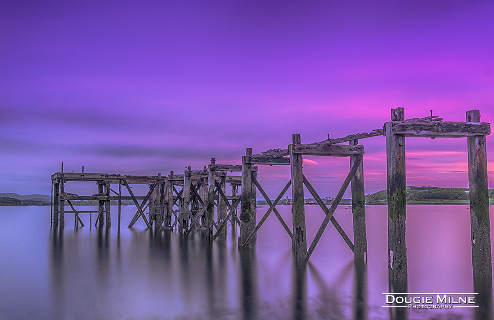 Hawkcraig Pier, Aberdour  - Copyright Dougie Milne Photography 2017