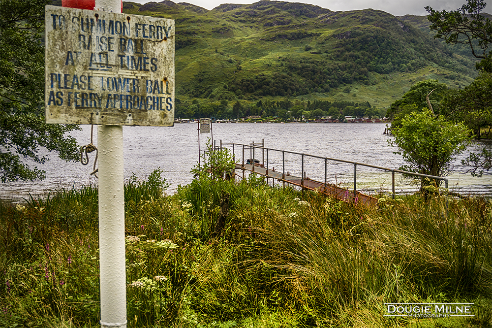 Ferry Terminal, Ardleish, Loch Lomond  - Copyright Dougie Milne Photography 2017