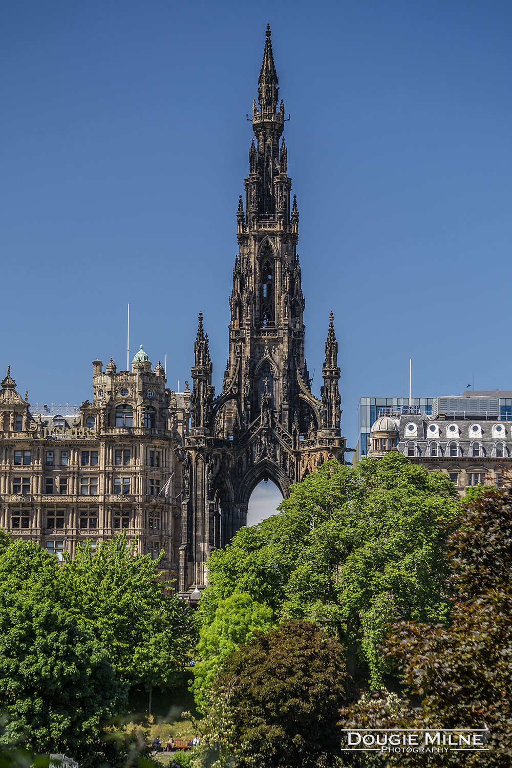 The Scott Monument  - Copyright Dougie Milne Photography 2018