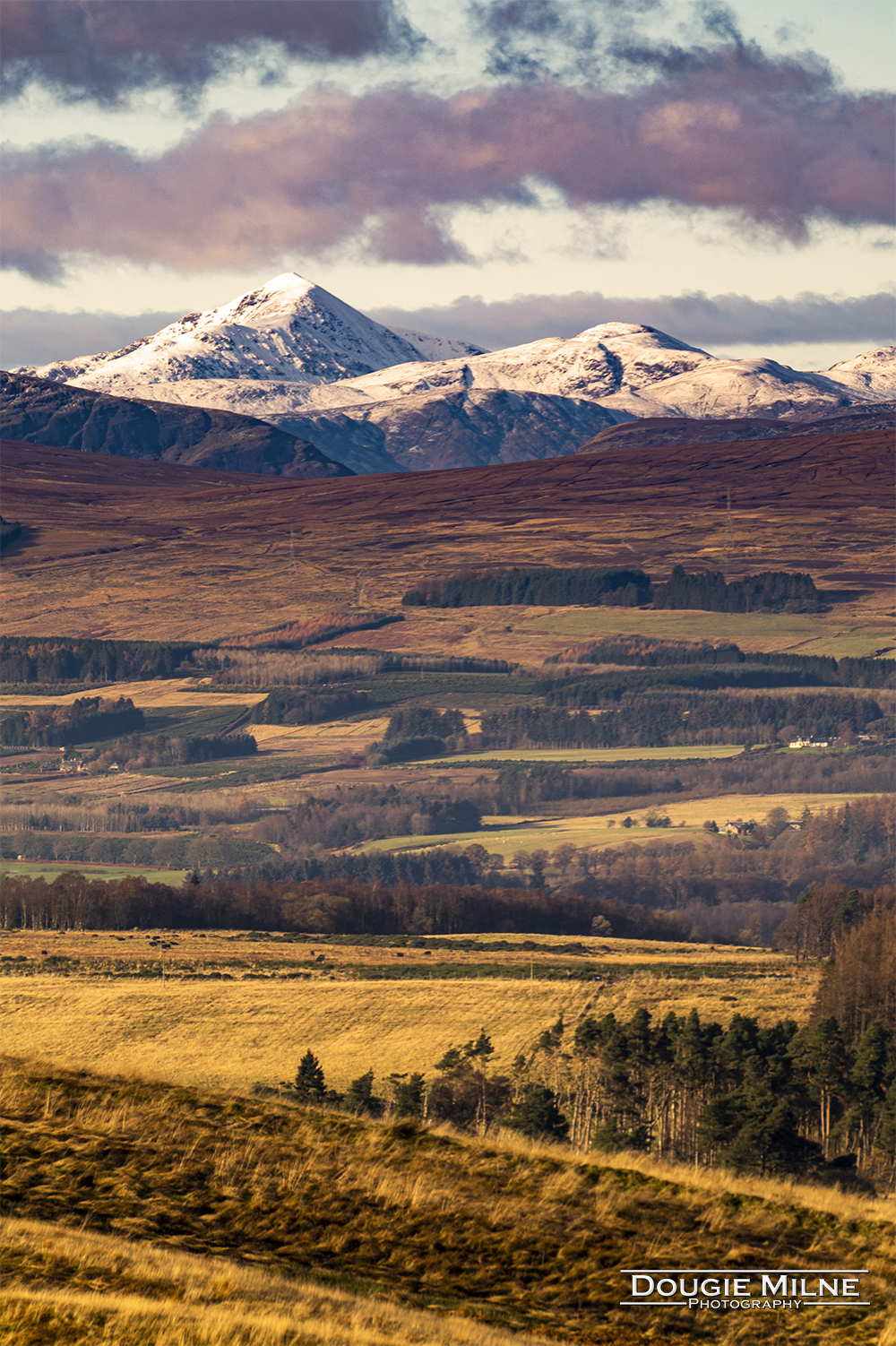 Ben Vorlich from Kinpauch Glen  - Copyright Dougie Milne Photography 2019