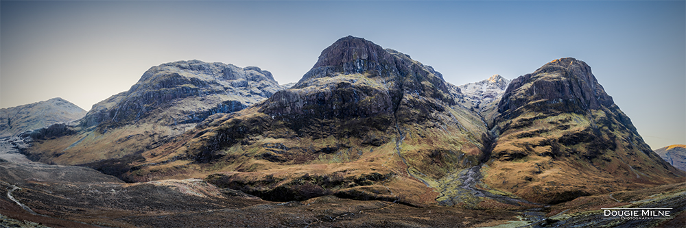 The Three Sisters of Glencoe  - Copyright Dougie Milne Photography 2023