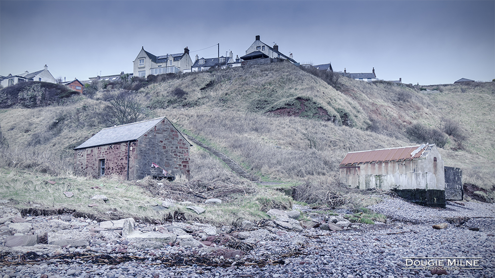 Auchmithie Harbour  - Copyright Dougie Milne Photography 2024