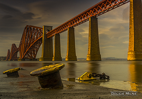 Picture of The Forth Bridge at Dusk