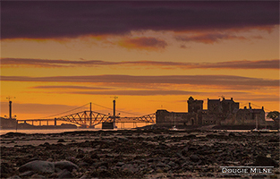 Picture of Blackness Castle and the Forth Bridges