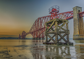 Picture of Hawes Pier and the Forth Bridge