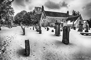 Picture of Abercorn Church in the Snow