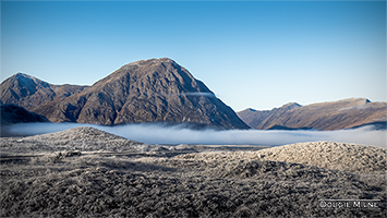 Picture of Cloud Inversion Around Buachaille Etive Mòr 