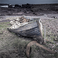 Picture of Wrecked boat, Auchmithie